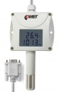 Industrial temperature, humidity, bar. pressure transmitter - RS232 output