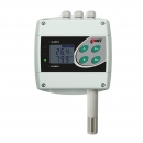 Temperature, humidity, CO2 transmitter with two relay outputs
