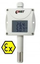 Intrinsically safe humidity and temperature transmitter with 4-20mA output